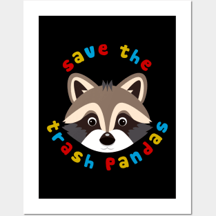 Save The Trash Pandas Posters and Art